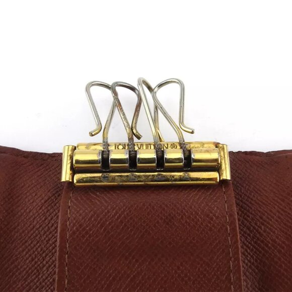 Louis Vuitton key case Monogram beige Monogram canvas Authentic used L2980 - Picture 7 of 8
